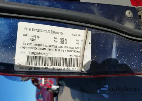 2005 Chrysler 300C z USA, uszkodzony, nr VIN 2C3AA63HX5H520557